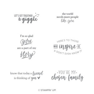 Part of My Life stamp set