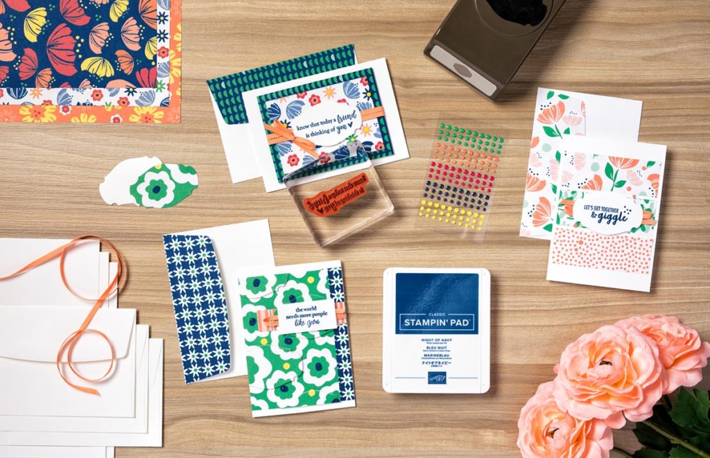 Happiness Blooms Memories & More Card Pack and Part of My Story stamp set